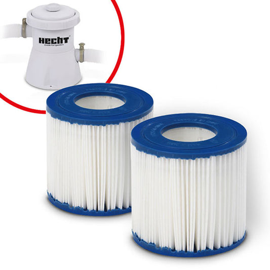 Poolfilter 2 Stk. HECHT