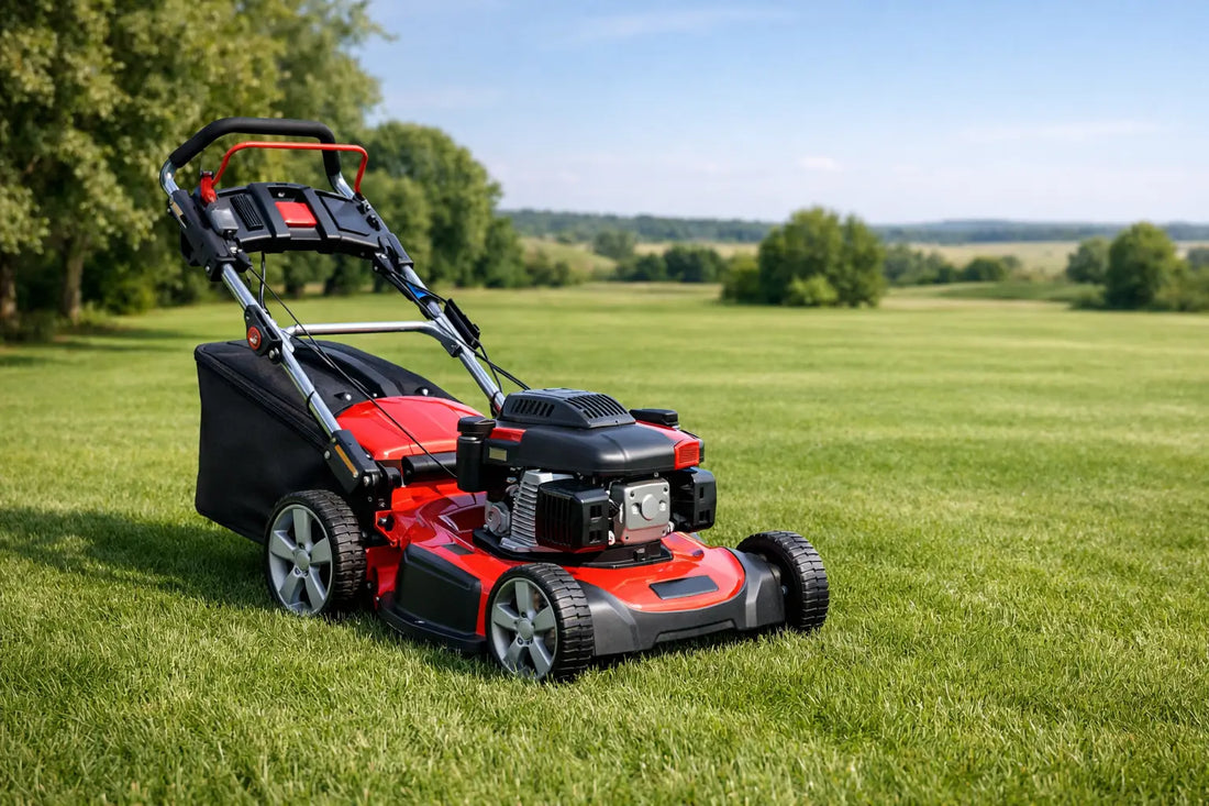 Rasenmäher HECHT 551SXE für große Rasenflächen