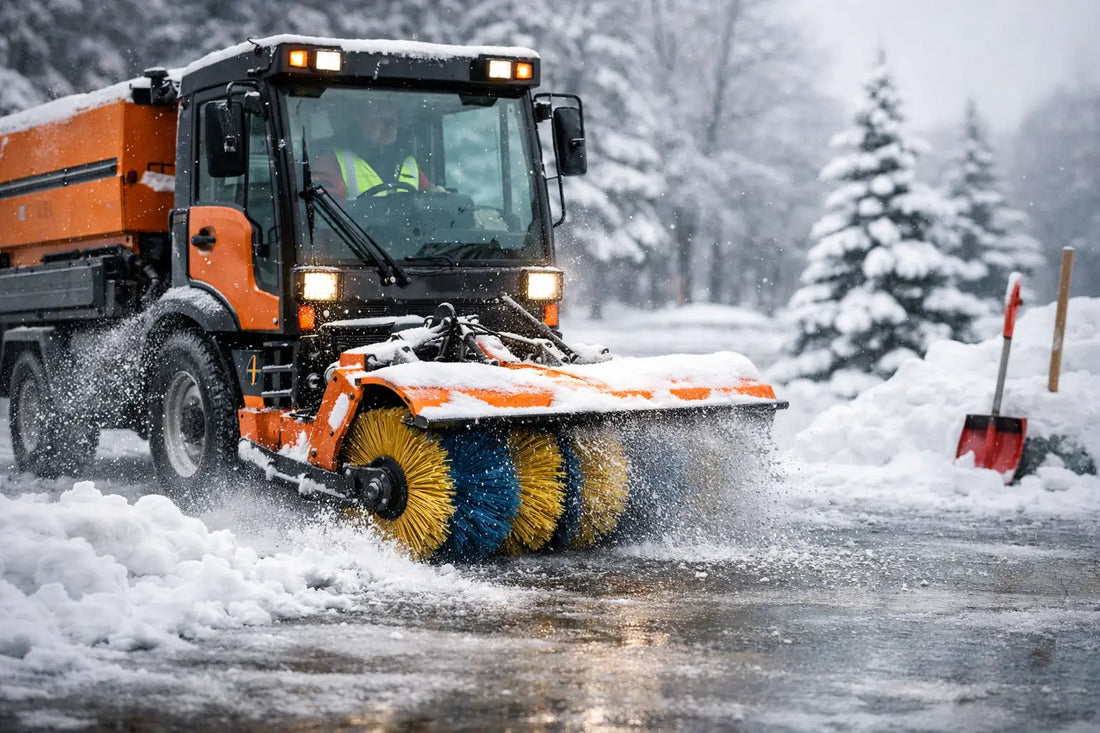 Ratgeber für Kehrmaschinen im Winterdienst