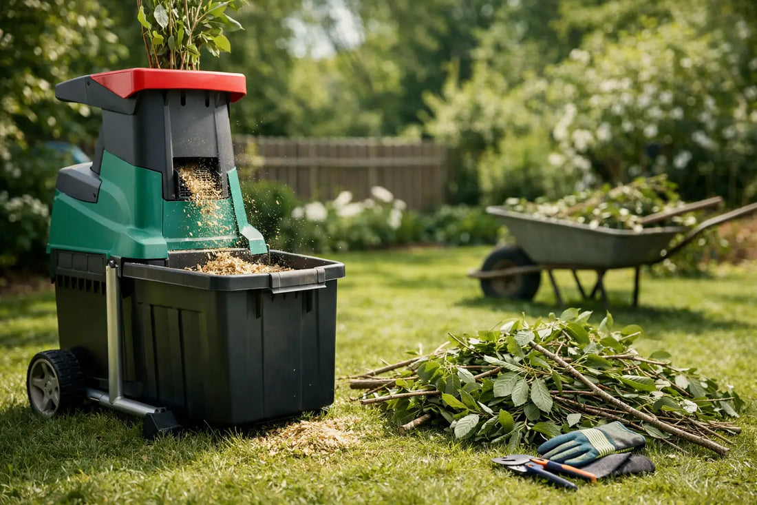 Gartenhäcksler für Astschnitt auswählen