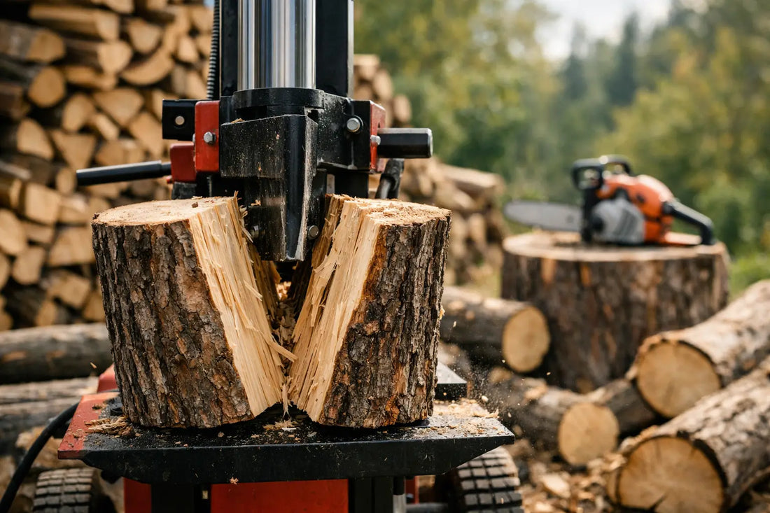 Holzspalter für Brennholz dimensionieren