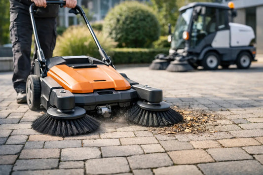 Kehrmaschine für Pflasterflächen richtig wählen