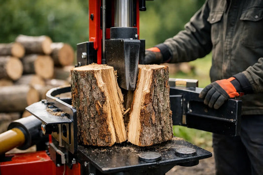 Holzspalter: Welche Tonnage ist nötig?