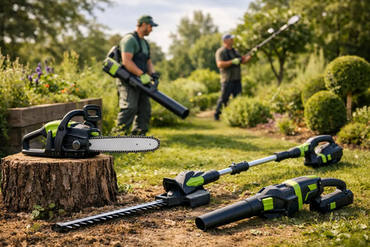 Akku-Werkzeuge im Gartenbau - Zukunft mit Leistung