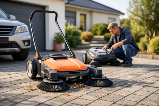 Kehrmaschine für Einfahrt auswählen leicht gemacht