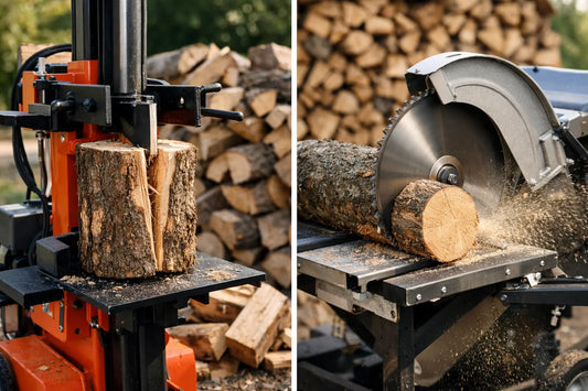 Holzspalter oder Kreissäge - was passt?