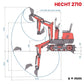 Minibagger - HECHT 2710