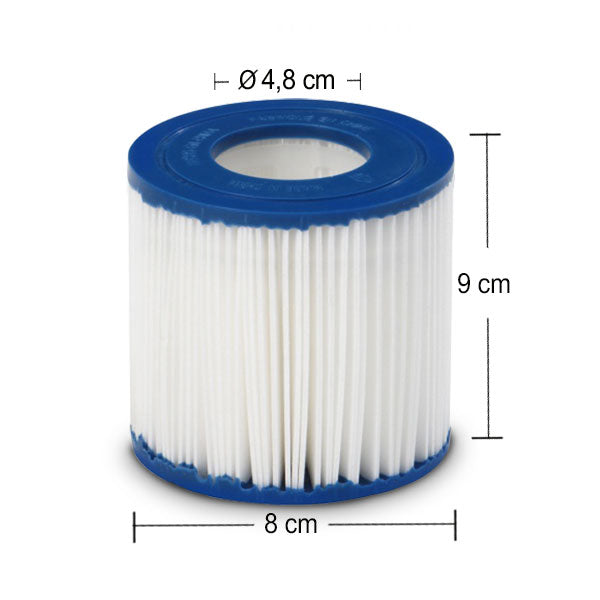 Poolfilter 2 Stk. HECHT