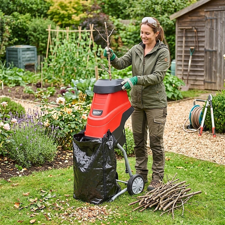 Elektro-Gartenhäcksler HECHT 628