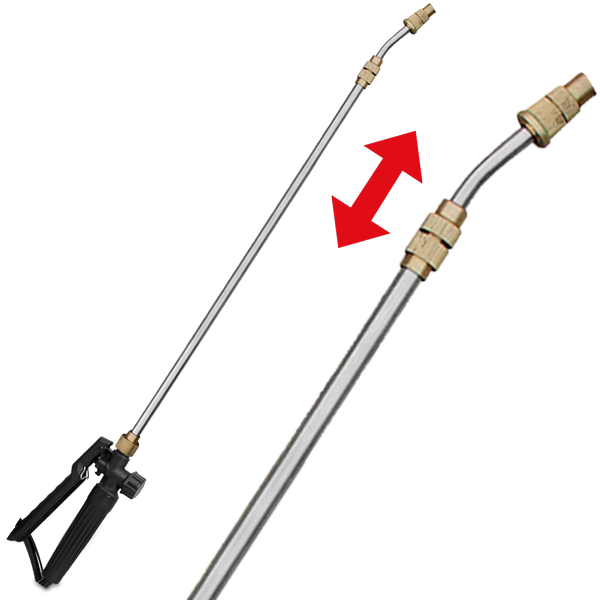 Verlängerungsrohr 52-115cm 000410 HECHT