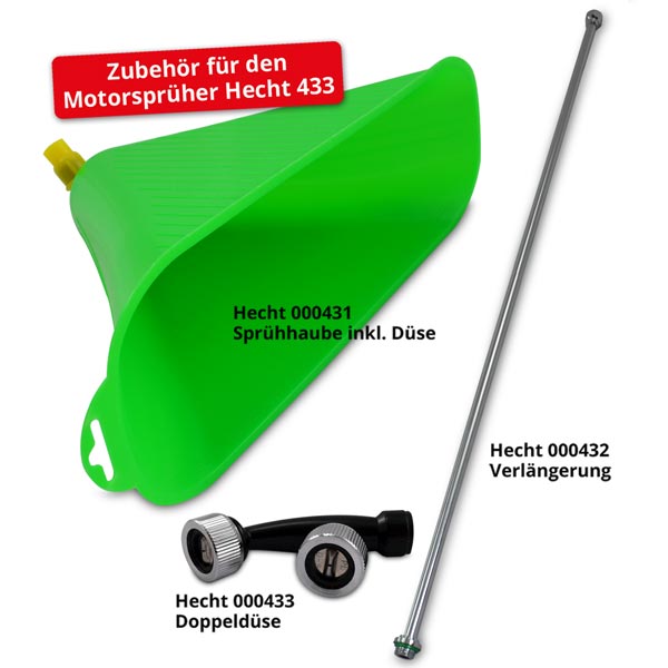 Sprühhaube inkl. Düse Hecht 000431 HECHT